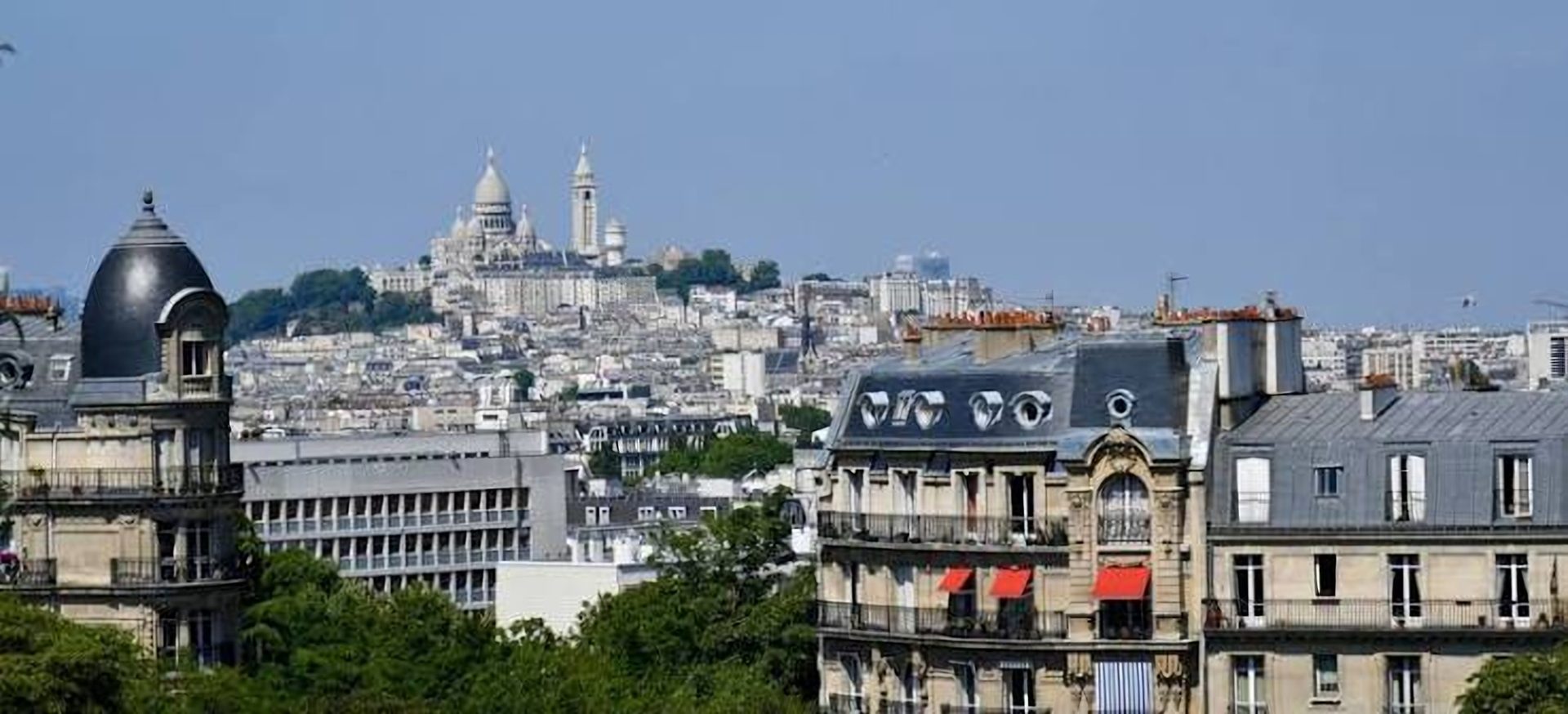 Vue sur Montmartre et le Sacré-Cœur